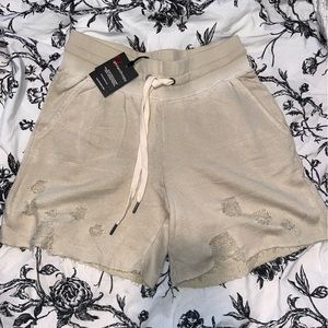 Philanthropy Coco Drawstring Distressed Short
